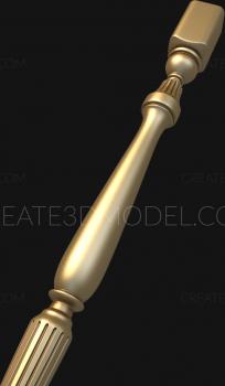 Balusters (BL_0019) 3D model for CNC machine